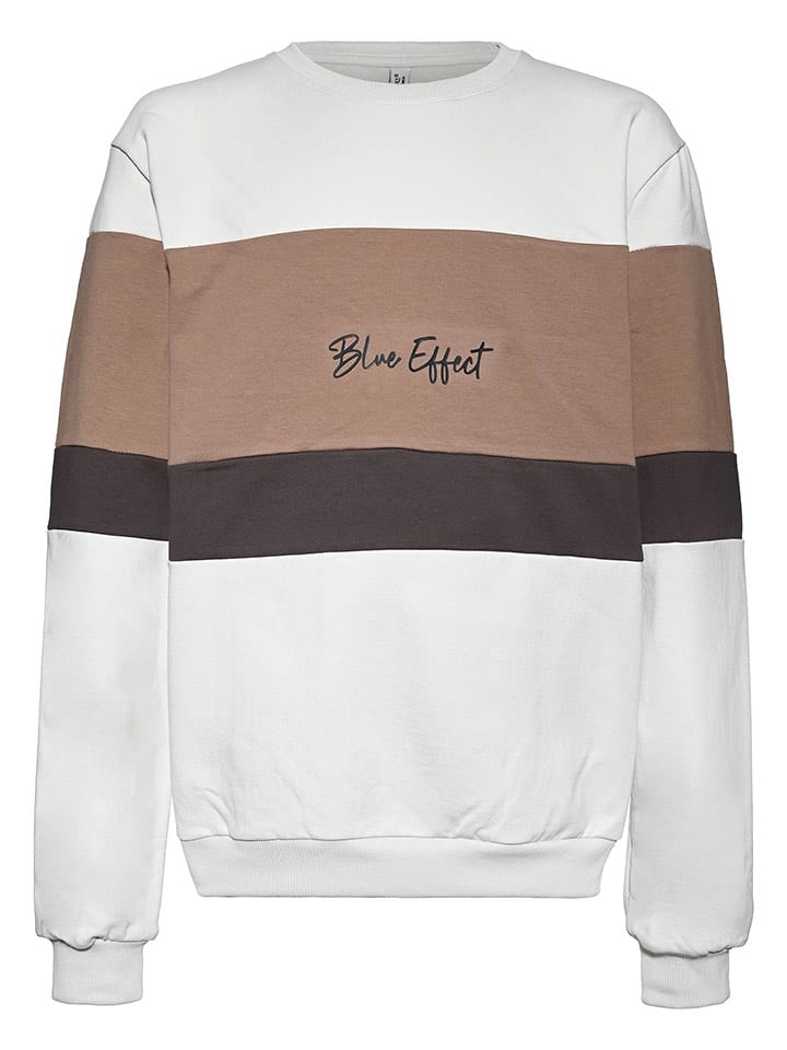 Толстовка белого/коричневого цвета Blue Effect
Толстовка белого/коричневого цвета Blue Effect