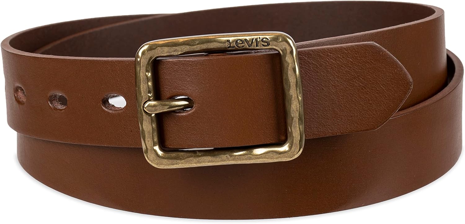 Женский ремень Levi's Casual Leather Square Buckle с квадратной пряжкой - стильный ремень для джинсов и платьев (стандартные и большие размеры), Tan Centerbar
Женский ремень Levi's Casual Leather Square Buckle с квадратной пряжкой - стильный ремень для джинсов и платьев (стандартные и большие размеры), Tan Centerbar