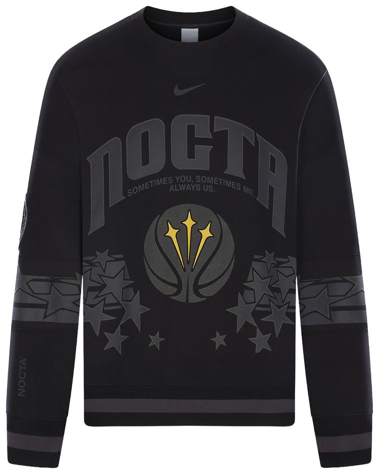 Свитшот Nike x NOCTA Champion League, черный
Свитшот Nike x NOCTA Champion League, черный