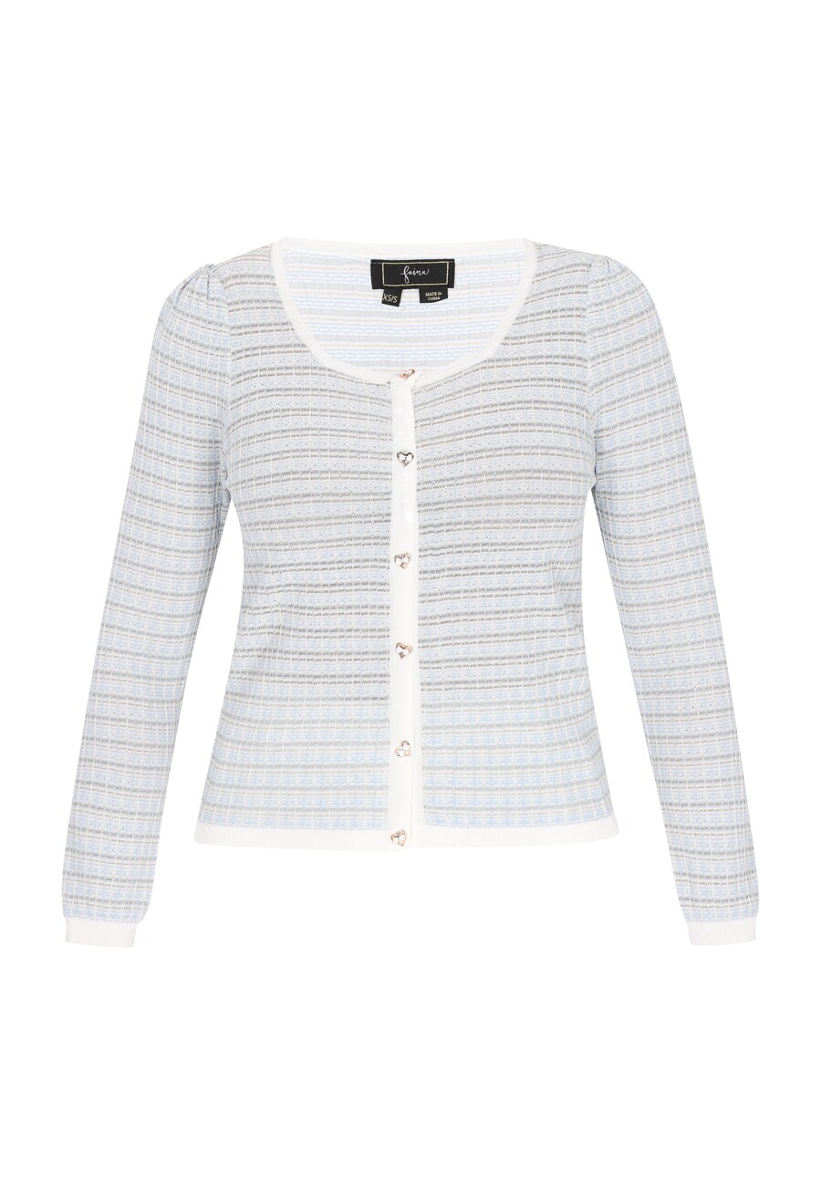 Вязаный кардиган faina, Pastel Blue
Вязаный кардиган faina, Pastel Blue