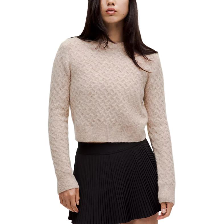 Свитер женский из смесовой альпаки Lululemon, Mixed Color Crepe
Свитер женский из смесовой альпаки Lululemon, Mixed Color Crepe