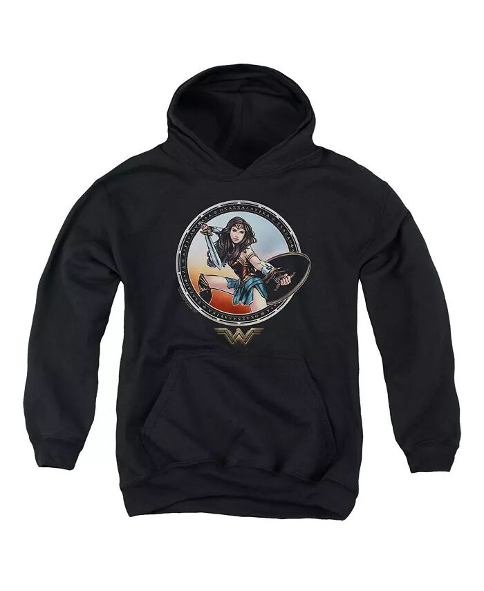 Толстовка с капюшоном Boys Movie Youth Battle Pose Wonder Woman, черный
Толстовка с капюшоном Boys Movie Youth Battle Pose Wonder Woman, черный