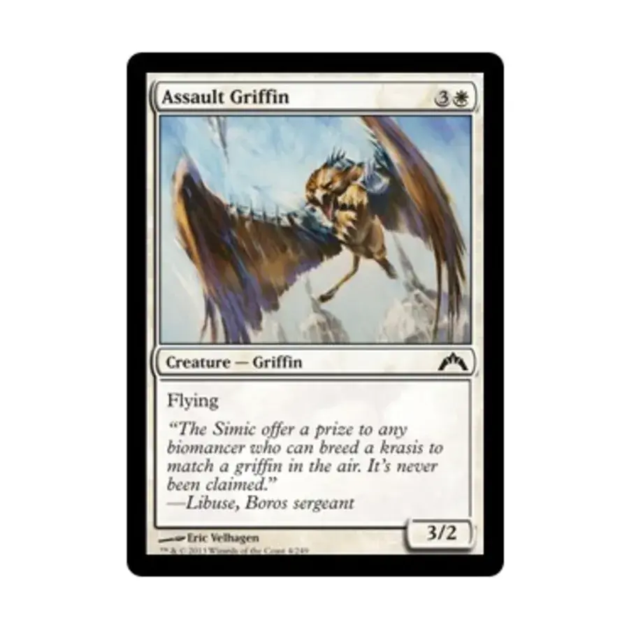 CCG Штурмовой грифон (К), MTG - Gatecrash
CCG Штурмовой грифон (К), MTG - Gatecrash