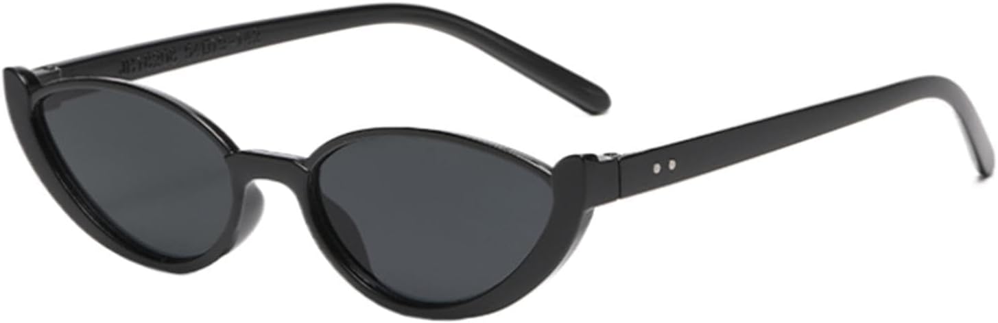 Солнцезащитные очки с защитой UV400 | «Кошачий глаз», маленькая оправа, линзы конфетных цветов | для женщин и мужчин, для занятий спортом на открытом воздухе и вождения DSVIGF, Bright Black Gray
Солнцезащитные очки с защитой UV400 | «Кошачий глаз», маленькая оправа, линзы конфетных цветов | для женщин и мужчин, для занятий спортом на открытом воздухе и вождения DSVIGF, Bright Black Gray