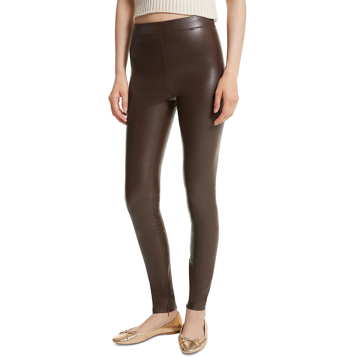 Женские однотонные брюки из искусственной кожи MICHAEL Michael Kors, цвет chocolate
Женские однотонные брюки из искусственной кожи MICHAEL Michael Kors, цвет chocolate