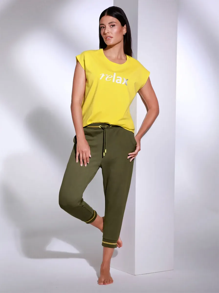 Feel Good брюки 3/4, оливковый
Feel Good брюки 3/4, оливковый