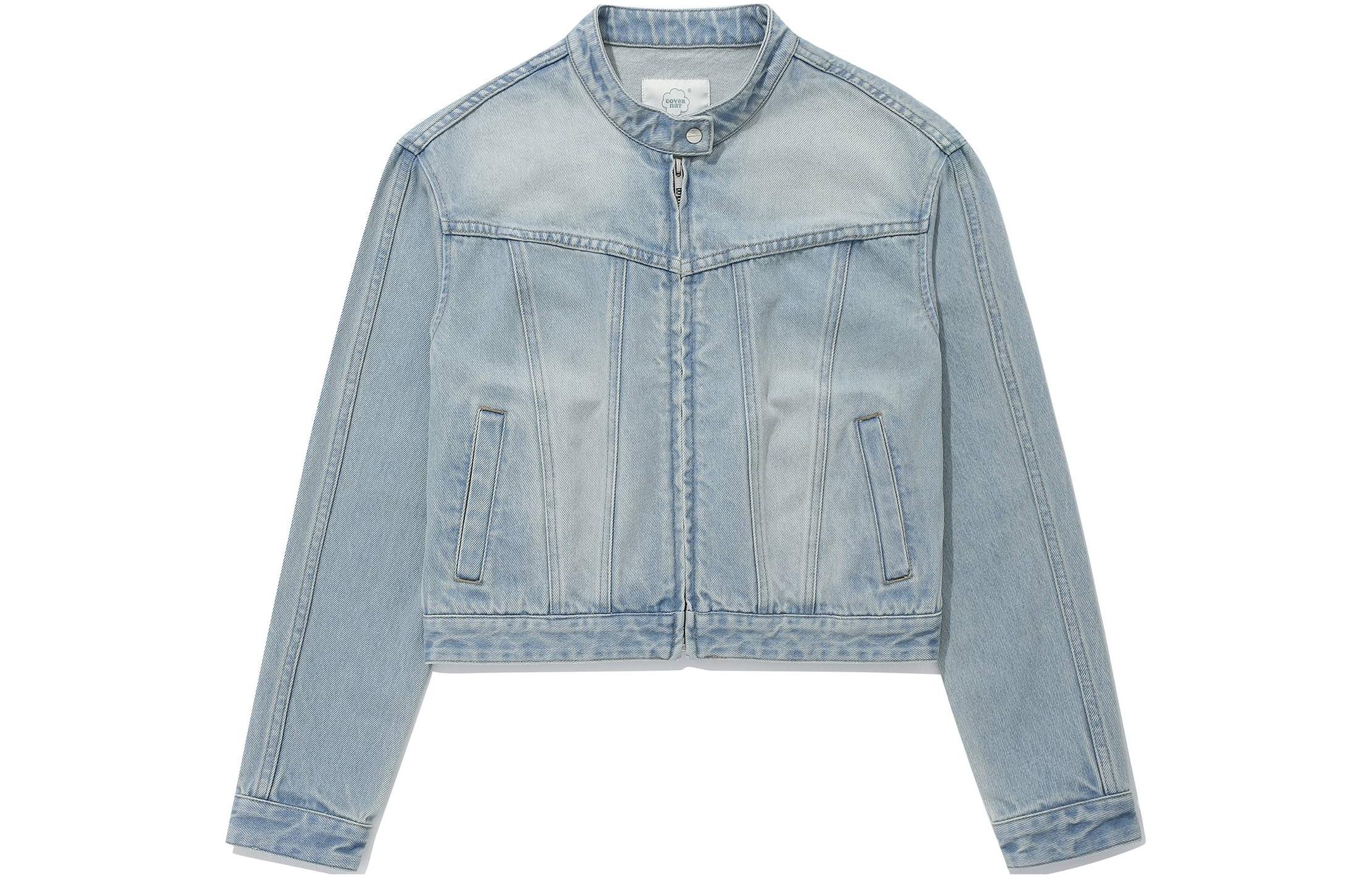 COVERNAT Джинсовая куртка женская голубая, Blue
COVERNAT Джинсовая куртка женская голубая, Blue