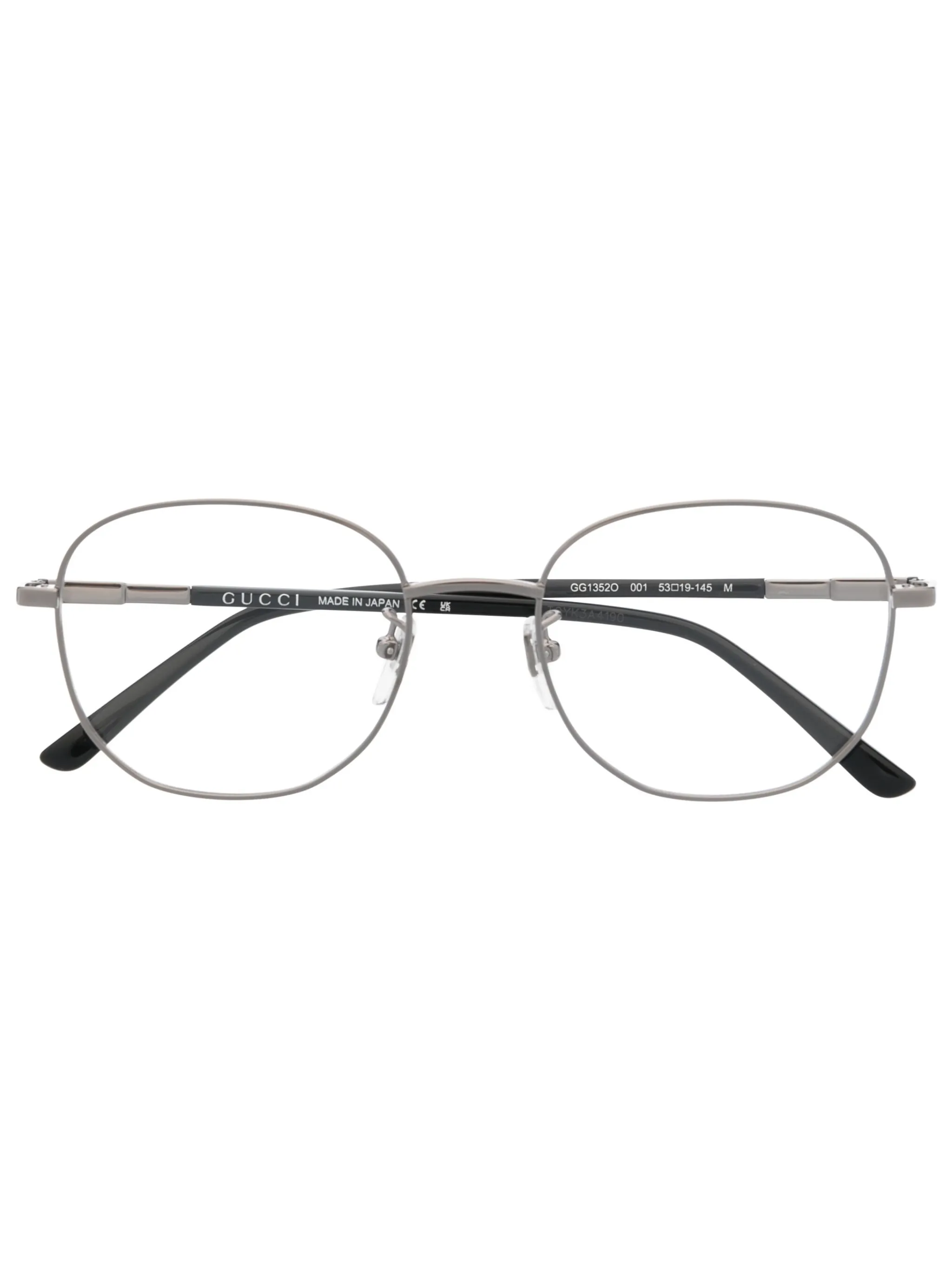 Очки в круглой оправе Gucci Eyewear, серебристый
Очки в круглой оправе Gucci Eyewear, серебристый