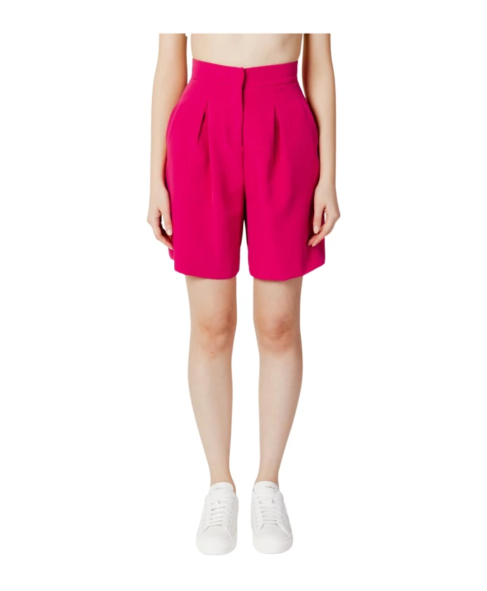 Шорты с высокой талией и складками Hinnominate, розовый
Шорты с высокой талией и складками Hinnominate, розовый