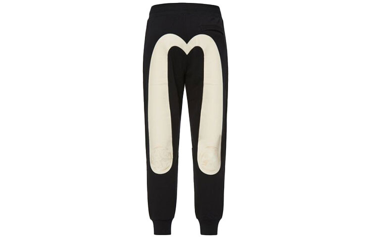 Трикотажные спортивные штаны мужские черные Evisu, черный
Трикотажные спортивные штаны мужские черные Evisu, черный