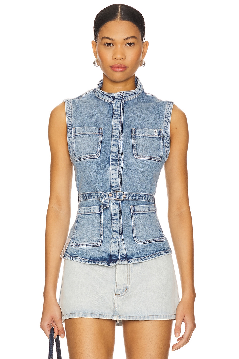 Жилет Kelly Icon из денима, sky
Жилет Kelly Icon из денима, sky