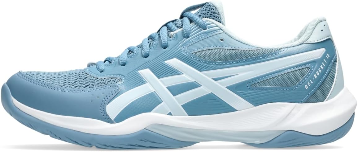Мужские волейбольные кроссовки ASICS Gel-Rocket 12, Saba Blue/Cool Grey
Мужские волейбольные кроссовки ASICS Gel-Rocket 12, Saba Blue/Cool Grey