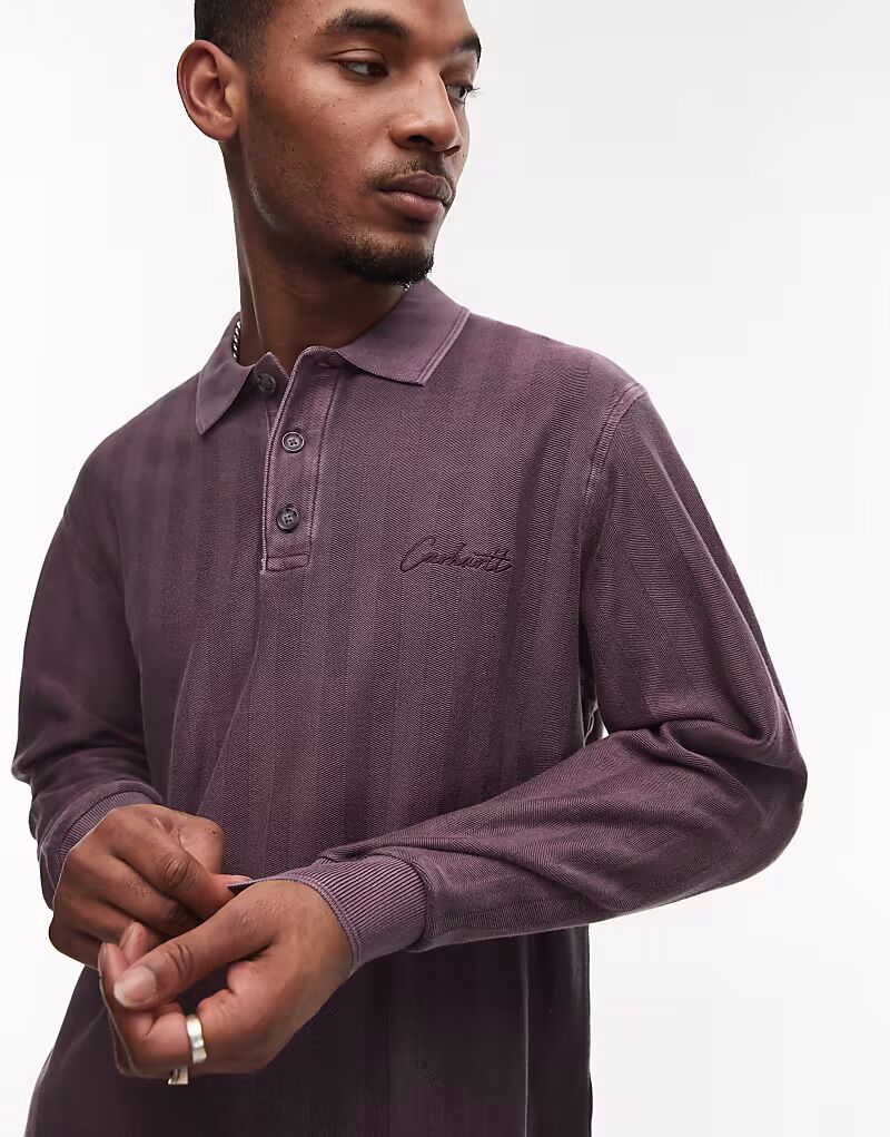 Футболка для регби Carhartt WIP morrison с длинным рукавом в темно-фиолетовом цвете
Футболка для регби Carhartt WIP morrison с длинным рукавом в темно-фиолетовом цвете
