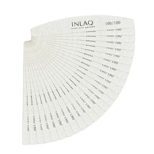Пилочка для ногтей лодочная 100/180, 25 шт. Inlaq
Пилочка для ногтей лодочная 100/180, 25 шт. Inlaq