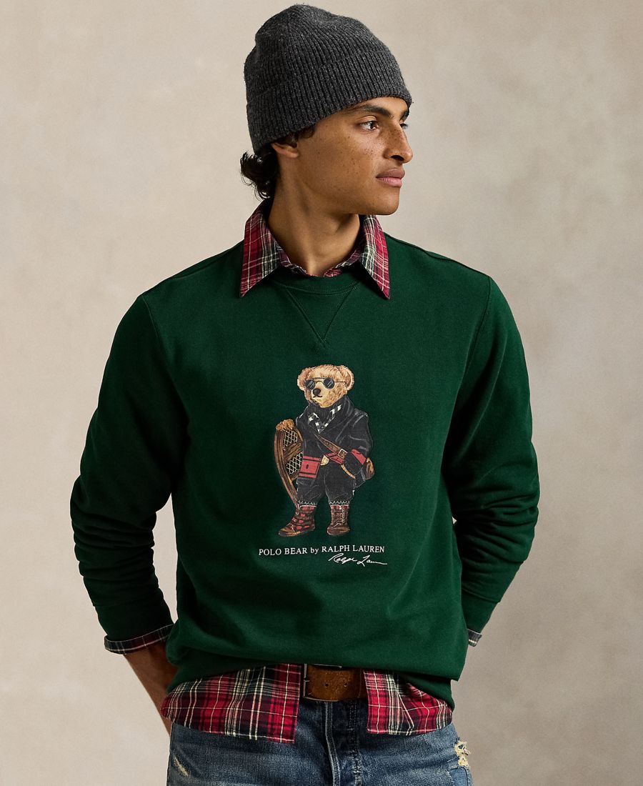 Мужская толстовка Polo Bear из флиса Polo Ralph Lauren, Moss Agate Holiday Bear
Мужская толстовка Polo Bear из флиса Polo Ralph Lauren, Moss Agate Holiday Bear