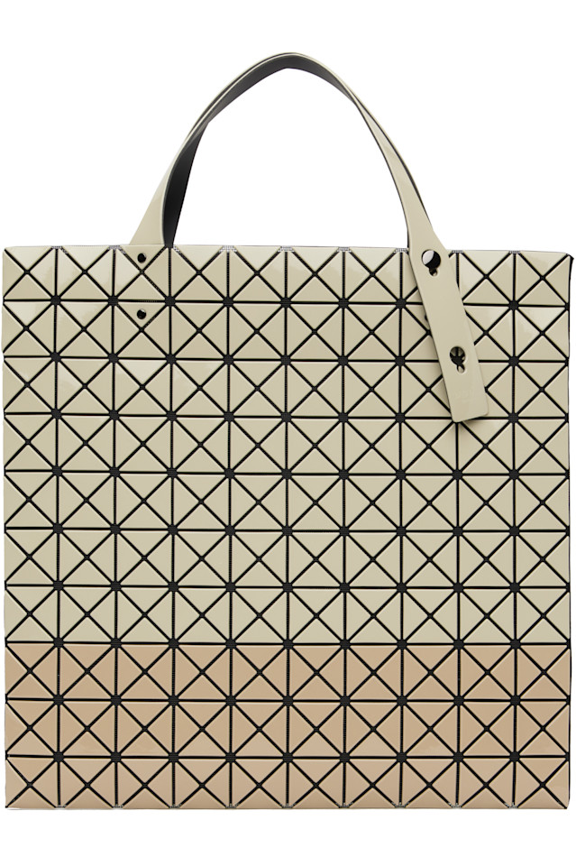 Bao Bao Issey Miyake Бежевая призматическая двухцветная сумка-тоут
Bao Bao Issey Miyake Бежевая призматическая двухцветная сумка-тоут