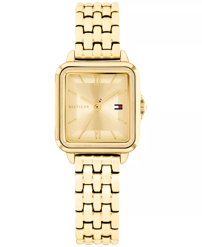 Женские часы-браслет Quartz с позолоченным корпусом из нержавеющей стали, 22.5 мм Tommy Hilfiger
Женские часы-браслет Quartz с позолоченным корпусом из нержавеющей стали, 22.5 мм Tommy Hilfiger