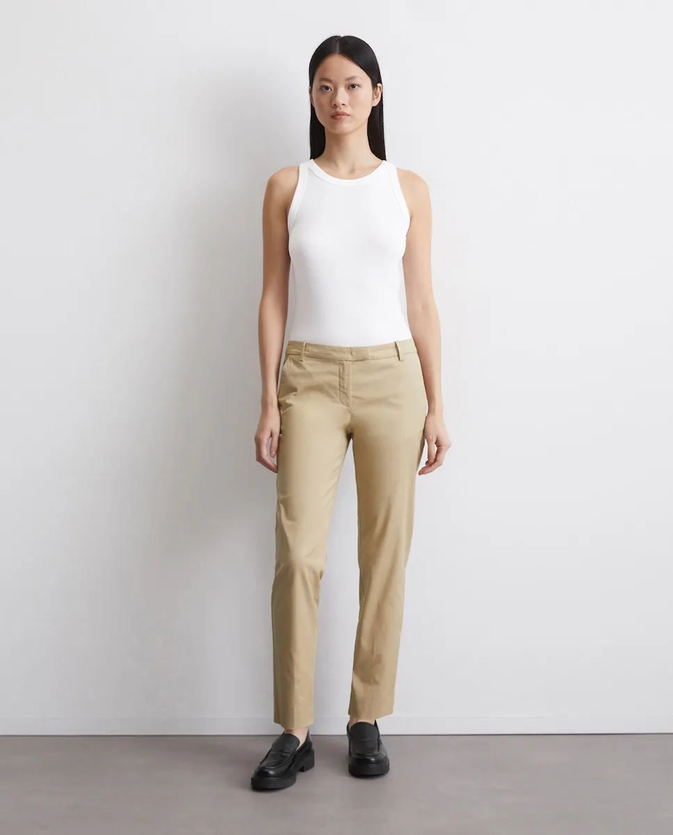 Женские брюки модели Torne Tailored из эластичного хлопкового саржи MARC O'POLO, бежевый
Женские брюки модели Torne Tailored из эластичного хлопкового саржи MARC O'POLO, бежевый