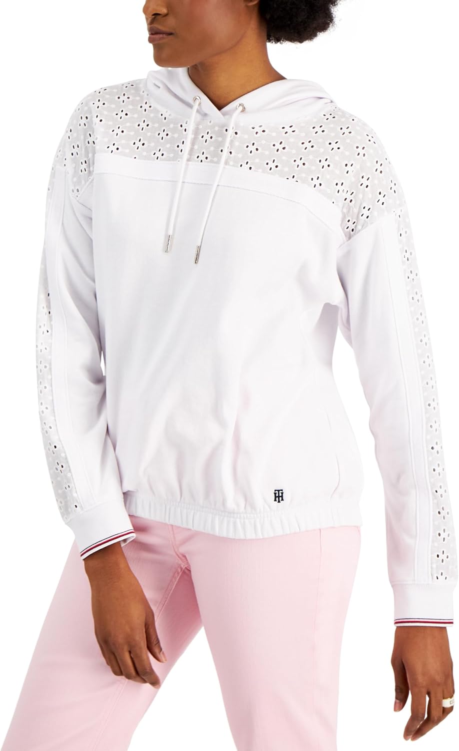 Толстовка с капюшоном Tommy Hilfiger с люверсами, White
Толстовка с капюшоном Tommy Hilfiger с люверсами, White