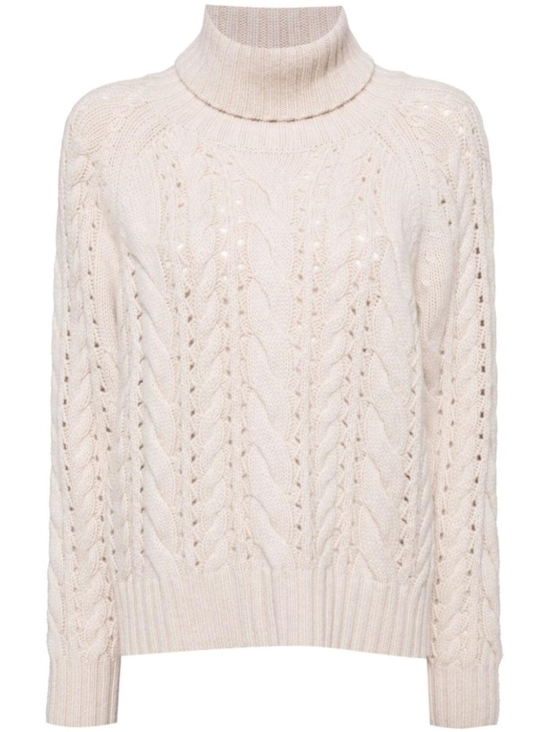 N.Peal кашемировый джемпер с высоким воротником, нейтральный цвет
N.Peal кашемировый джемпер с высоким воротником, нейтральный цвет