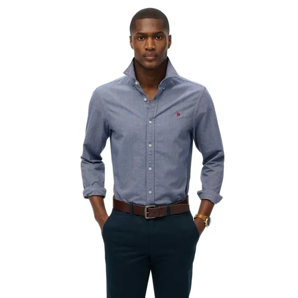 Рубашка Superdry Classic Oxford, серый
Рубашка Superdry Classic Oxford, серый