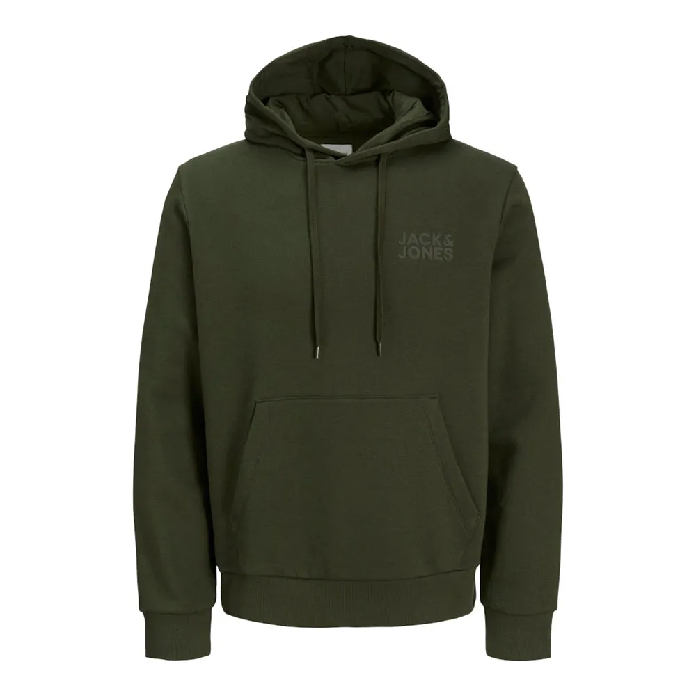 Худи Jack & Jones Crop Logo Pluse Size, зеленый 
Худи Jack & Jones Crop Logo Pluse Size, зеленый