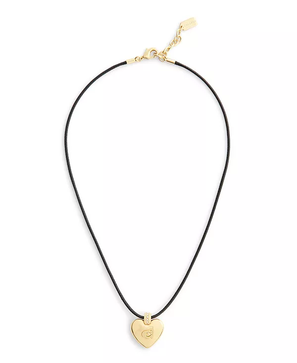 Ожерелье с подвеской в форме сердца из искусственного культивированного жемчуга Coach, gold
Ожерелье с подвеской в форме сердца из искусственного культивированного жемчуга Coach, gold