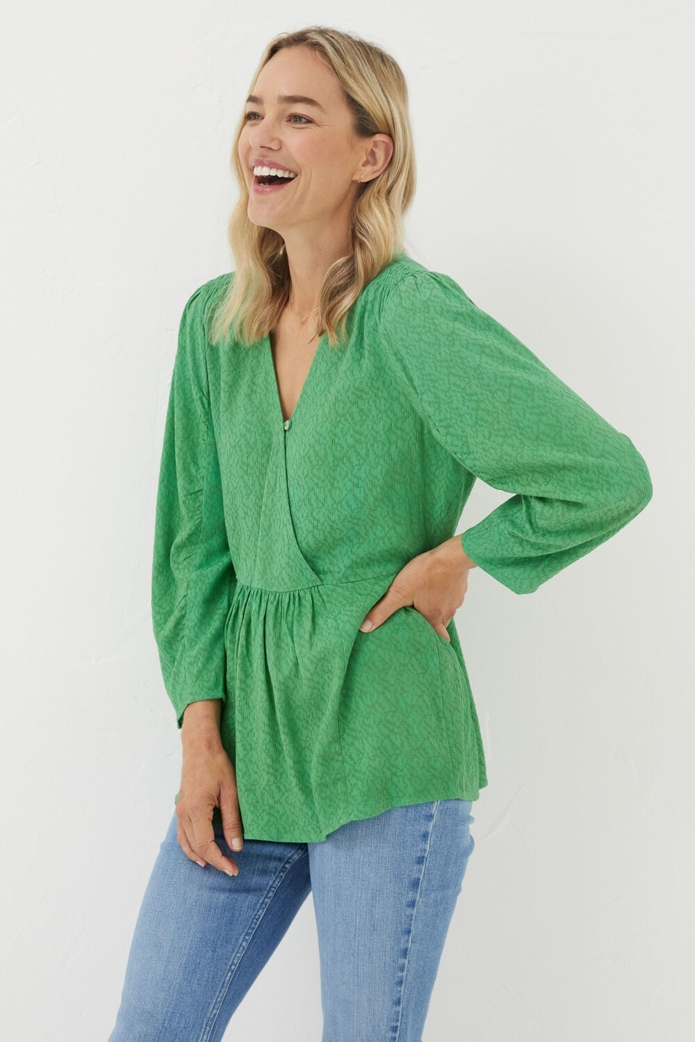 Блузка FatFace Frankie Fat Face, зеленый
Блузка FatFace Frankie Fat Face, зеленый