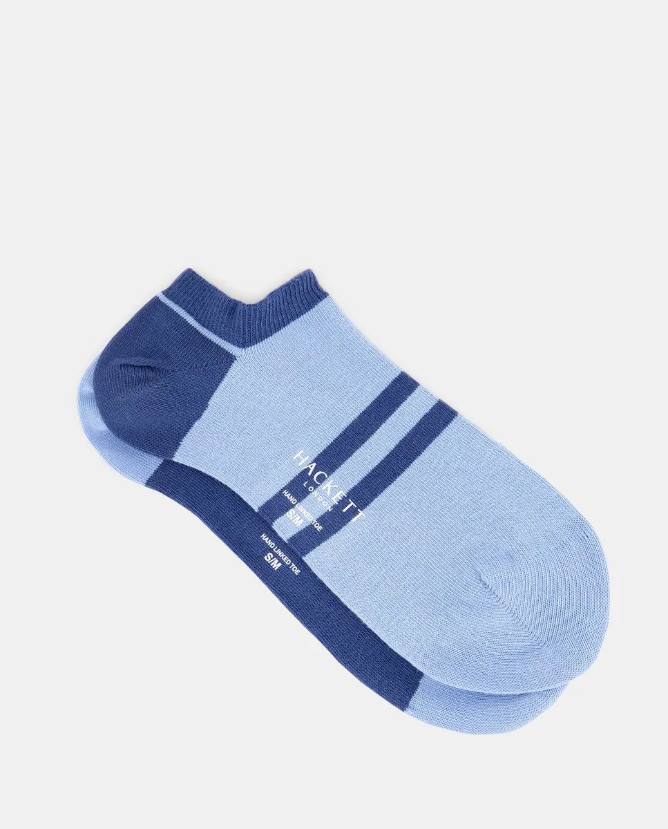 Пара мужских носков щиколотка комбинированные Hackett, синий
Пара мужских носков щиколотка комбинированные Hackett, синий