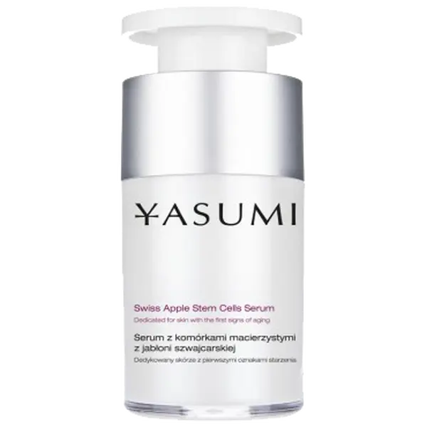 Сыворотка для лица со стволовыми клетками швейцарского яблока, 15 мл Yasumi Stem cells serum
Сыворотка для лица со стволовыми клетками швейцарского яблока, 15 мл Yasumi Stem cells serum