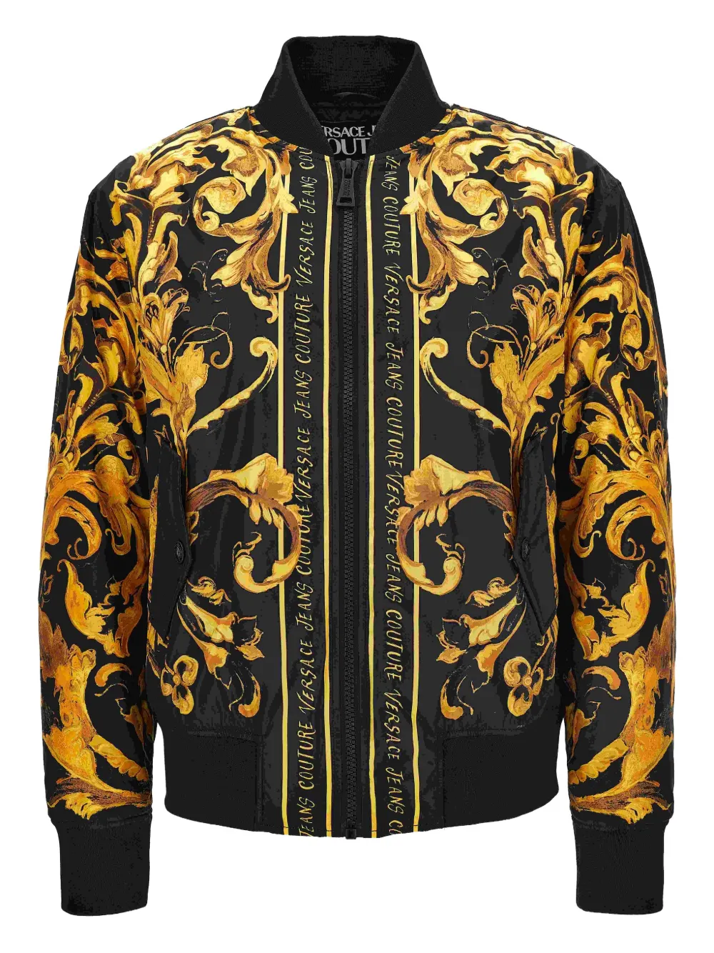 Бомбер с принтом Baroque Versace Jeans Couture, черный
Бомбер с принтом Baroque Versace Jeans Couture, черный