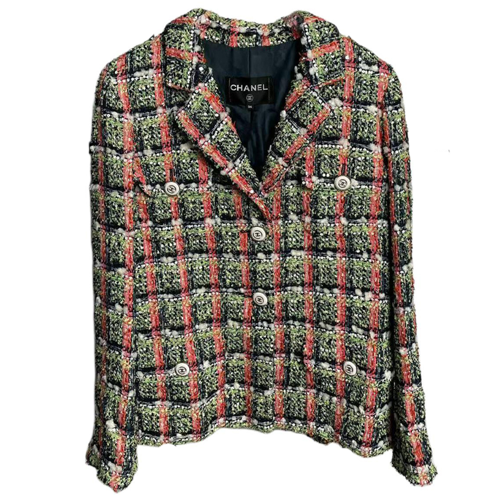 CHANEL Куртка женская оранжево-зеленая, Orange Green
CHANEL Куртка женская оранжево-зеленая, Orange Green