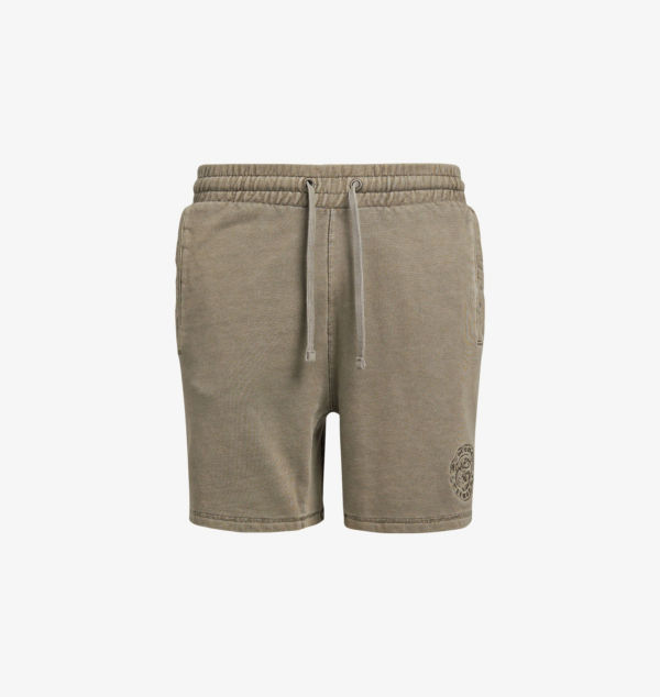 Премиальные шорты из хлопкового джерси с вышитым логотипом Gymshark, мультиколор 
Премиальные шорты из хлопкового джерси с вышитым логотипом Gymshark, мультиколор