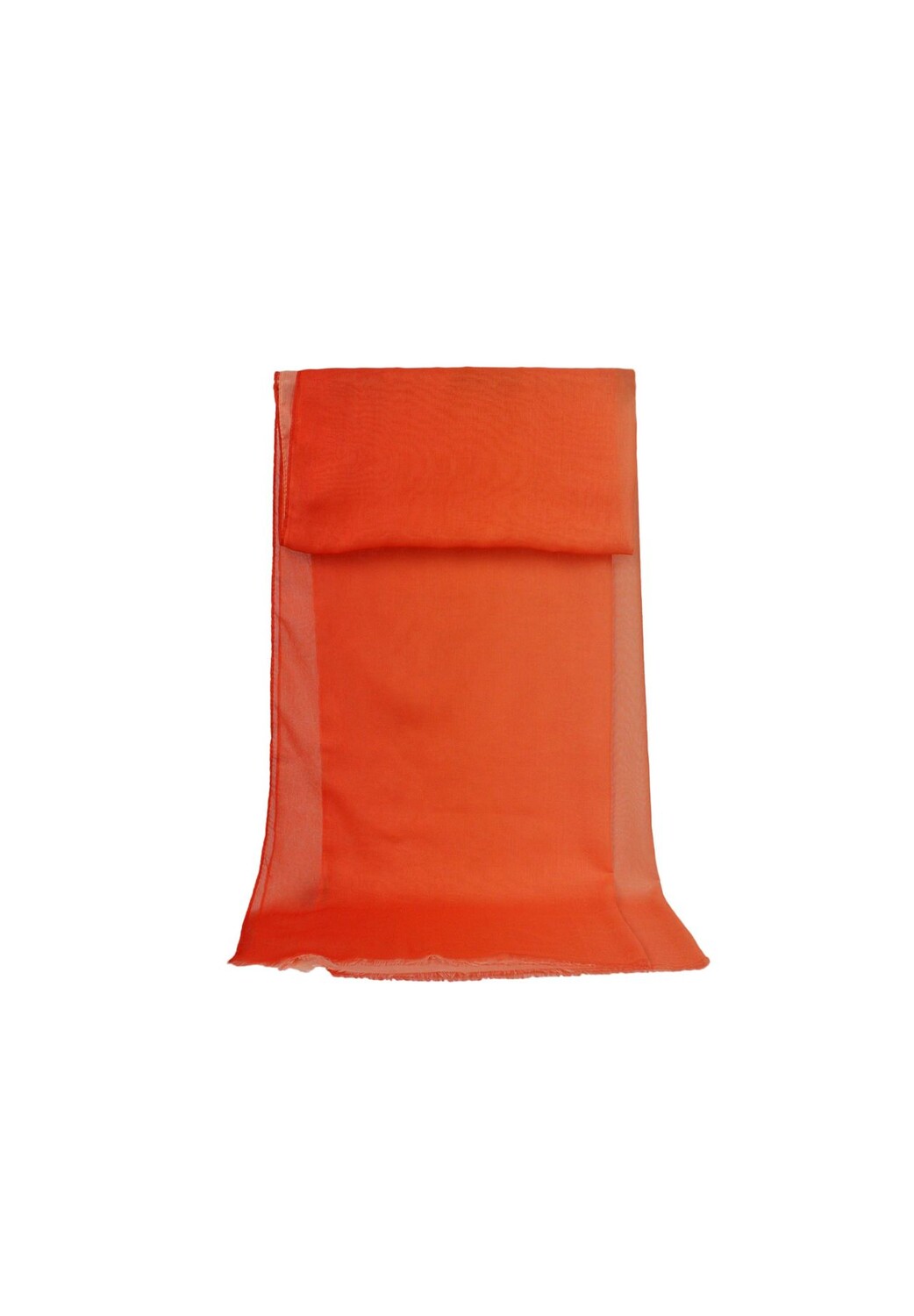 Двухцветный шарф ZEBRO, оранжевый
Двухцветный шарф ZEBRO, оранжевый