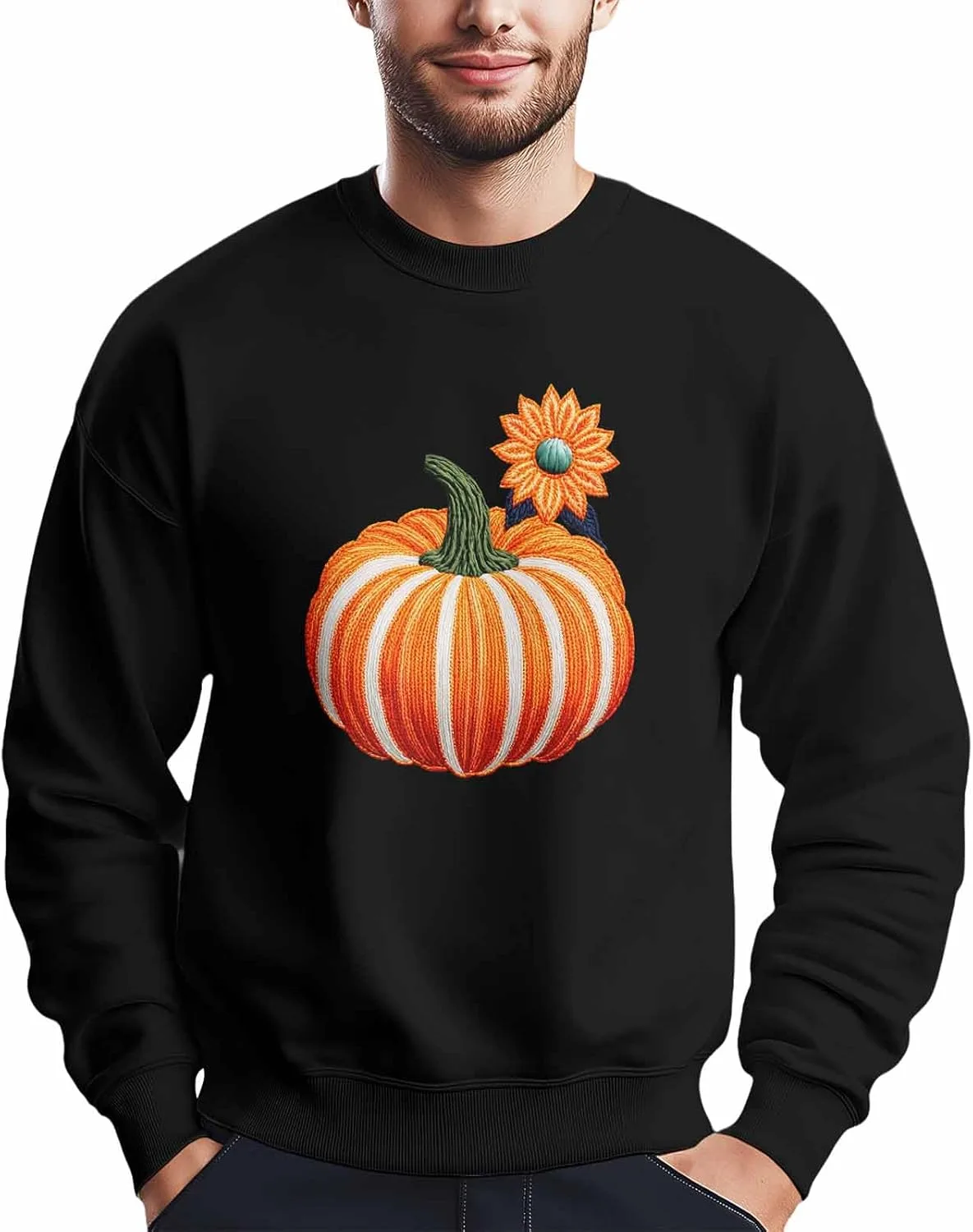 Мужской свитшот Pumpkin Orange с принтом подсолнухов, лонгслив Winvebermior
Мужской свитшот Pumpkin Orange с принтом подсолнухов, лонгслив Winvebermior