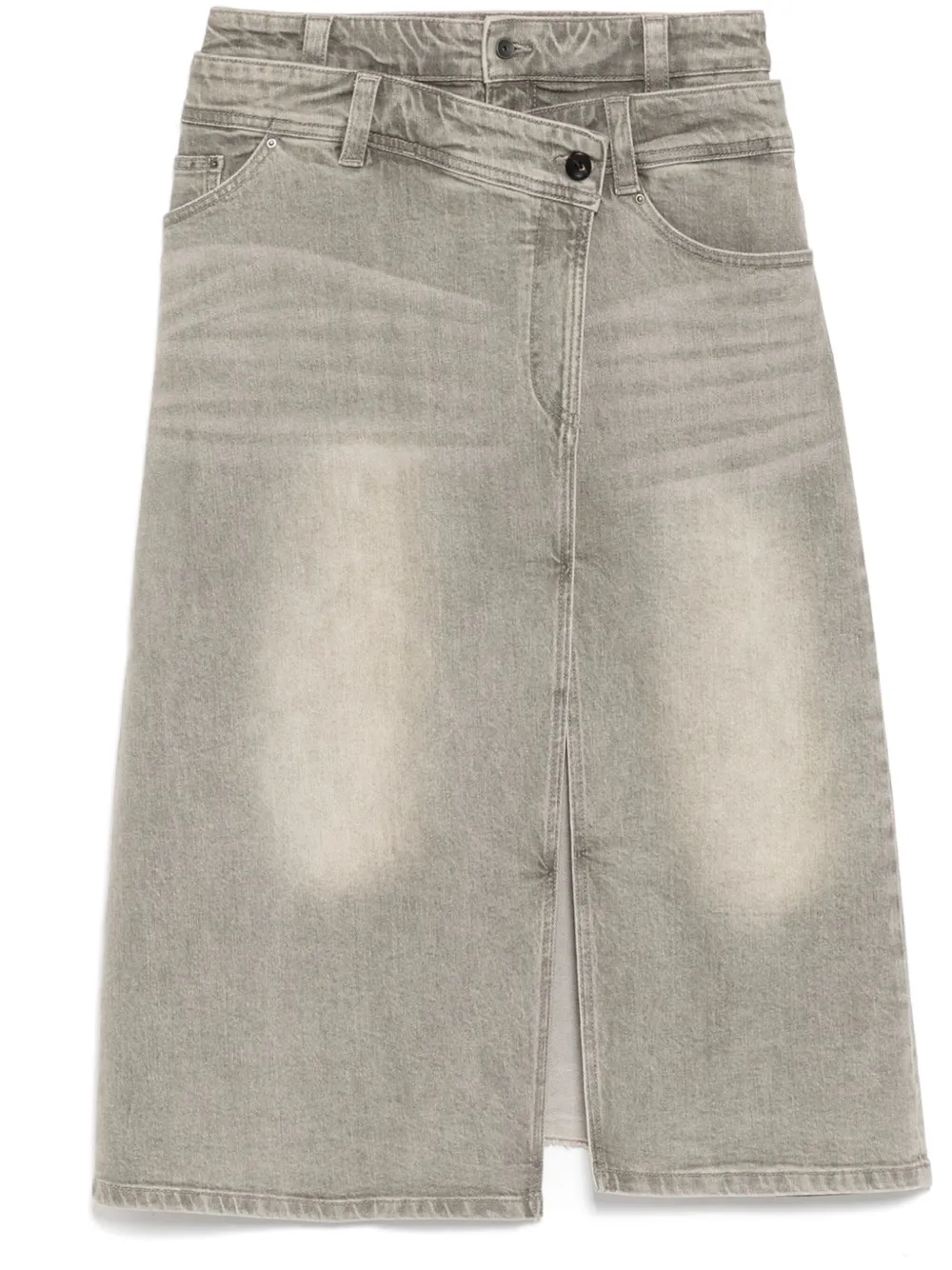 Длинная юбка асимметричного кроя JNBY, серый
Длинная юбка асимметричного кроя JNBY, серый