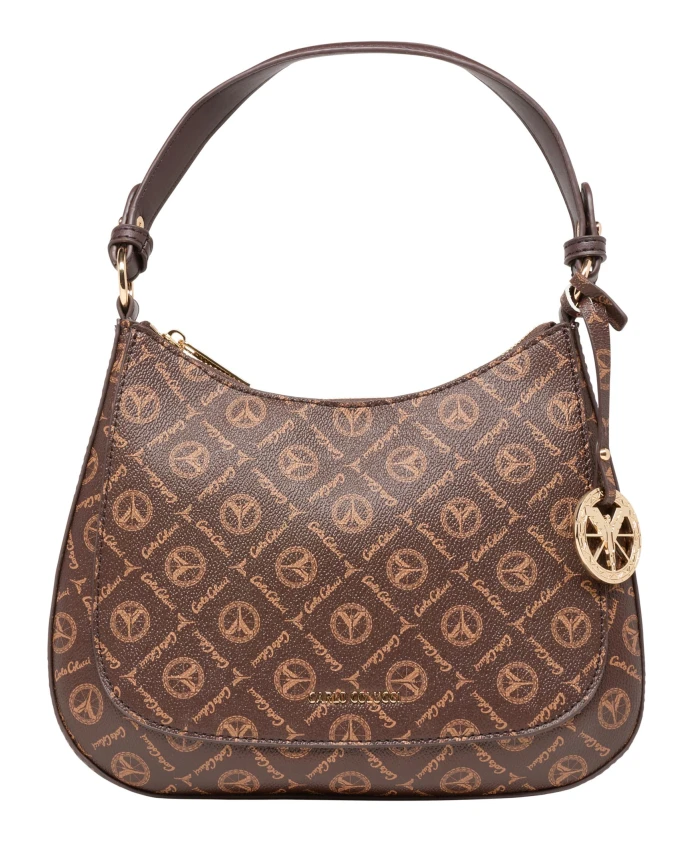 Сумка Хобо Del rosso с логотипом Carlo Colucci, коричневый
Сумка Хобо Del rosso с логотипом Carlo Colucci, коричневый