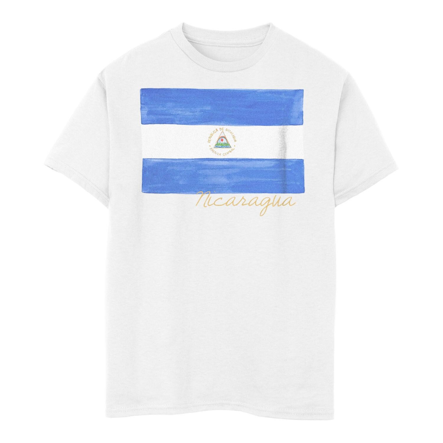 Футболка с флагом Никарагуа для мальчиков 8–20 лет с акварельной росписью Licensed Character
Футболка с флагом Никарагуа для мальчиков 8–20 лет с акварельной росписью Licensed Character