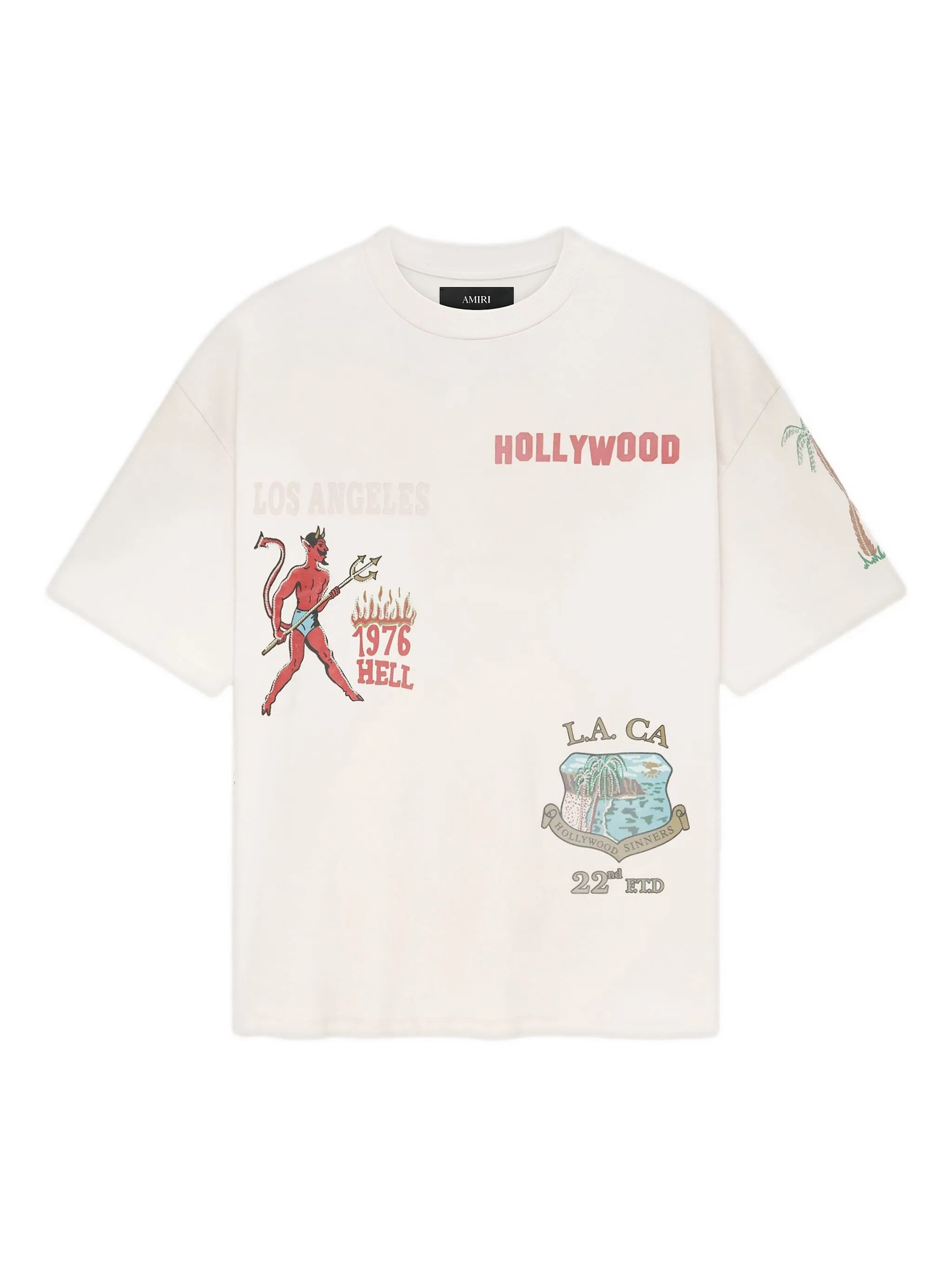 Футболка с графичным принтом Amiri, белый
Футболка с графичным принтом Amiri, белый