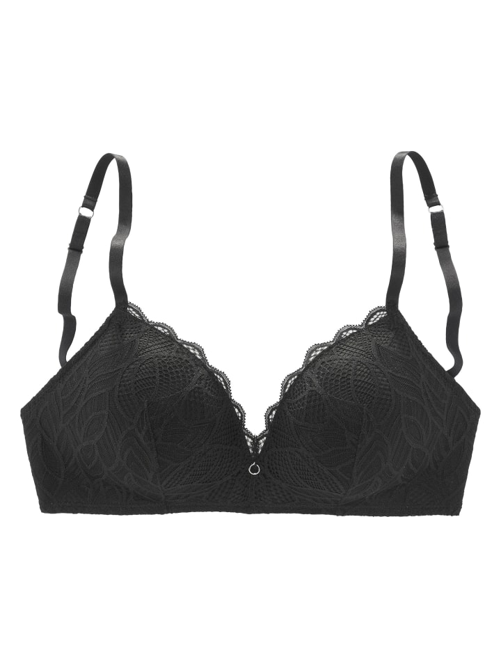 черный бюстгальтер-бралетт LASCANA
черный бюстгальтер-бралетт LASCANA