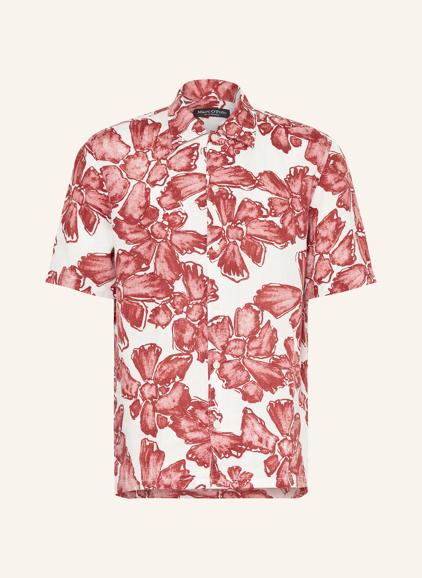 Льняная рубашка классического кроя с короткими рукавами Marc O'Polo, мультиколор
Льняная рубашка классического кроя с короткими рукавами Marc O'Polo, мультиколор