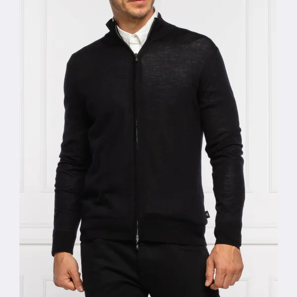 Шерстяной свитер обычного кроя Emporio Armani, синий
Шерстяной свитер обычного кроя Emporio Armani, синий