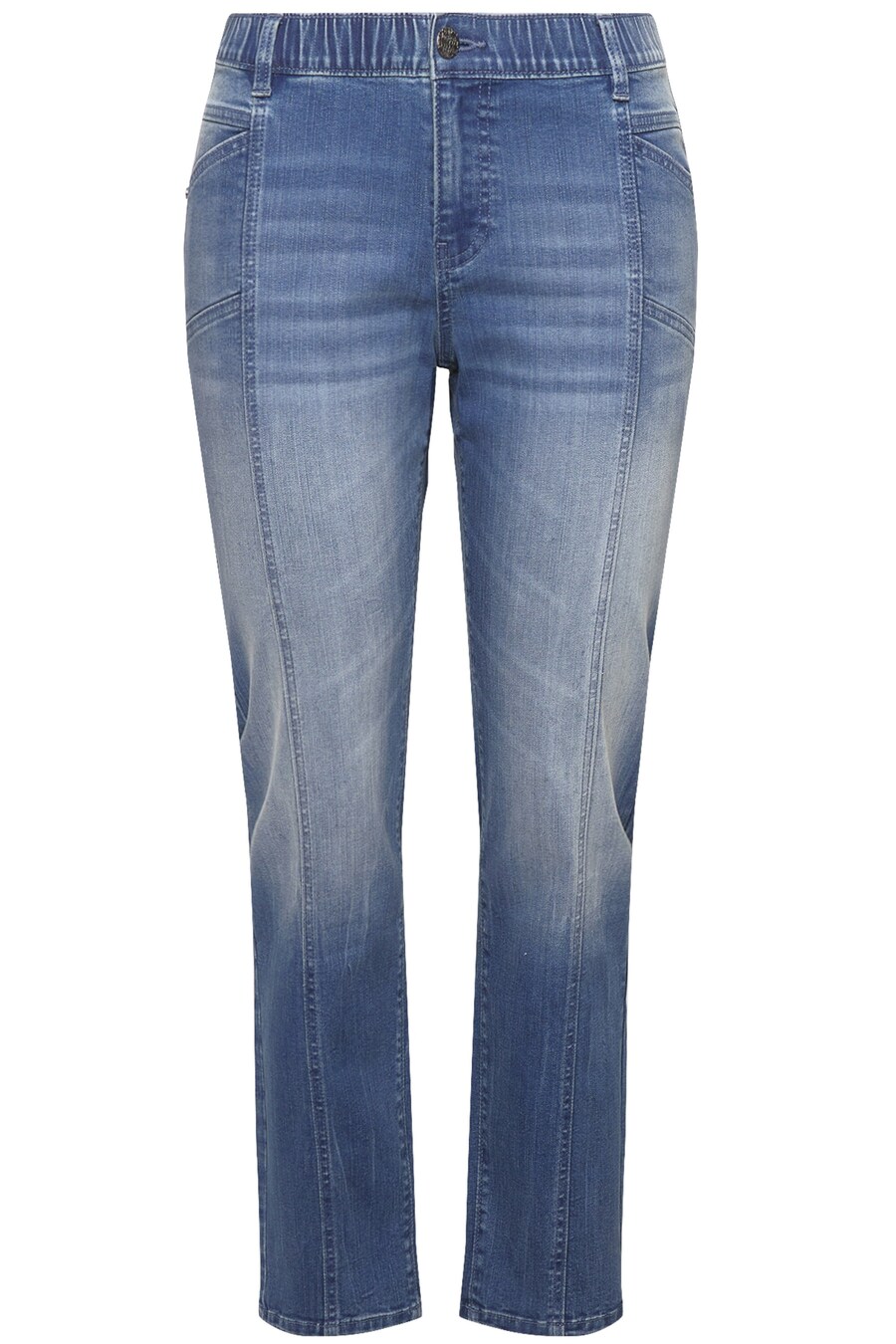 Джинсы свободного кроя Ulla Popken, синий деним
Джинсы свободного кроя Ulla Popken, синий деним