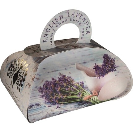 The English Soap Company Большой подарочный пакет Мыло для ванны Английская лаванда 260г 
The English Soap Company Большой подарочный пакет Мыло для ванны Английская лаванда 260г