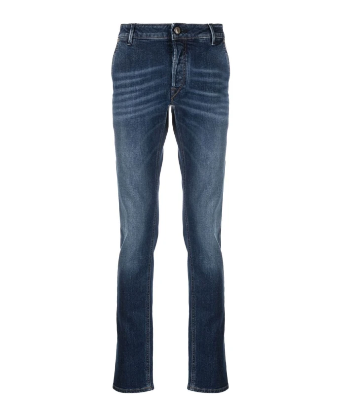 Джинсы из выбеленного денима Hand Picked, синий
Джинсы из выбеленного денима Hand Picked, синий