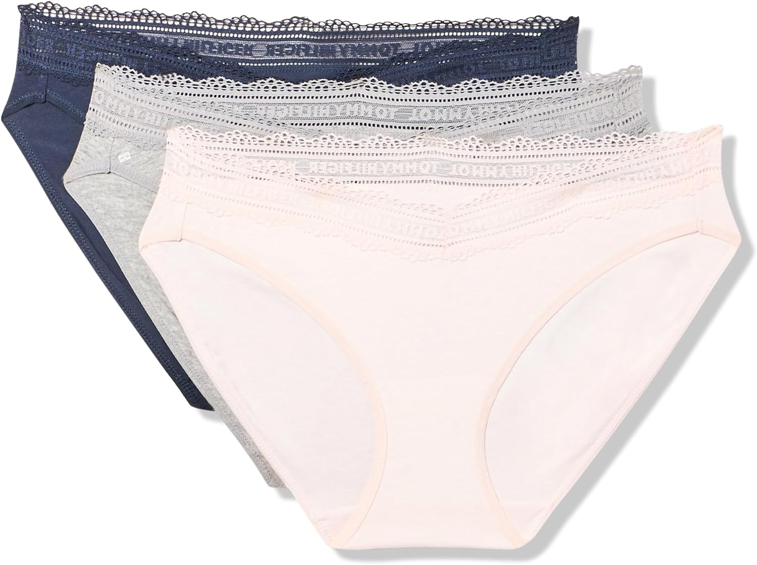 Комплект из 3 женских хлопковых бикини с логотипом и кружевной отделкой Tommy Hilfiger, Flag Print/Rosewater/Sky Captain
Комплект из 3 женских хлопковых бикини с логотипом и кружевной отделкой Tommy Hilfiger, Flag Print/Rosewater/Sky Captain