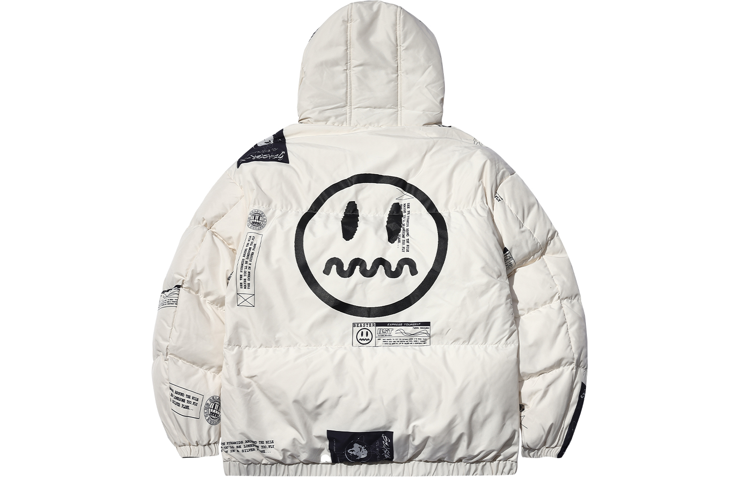 BEASTER Пуховик зимний унисекс, Ecru
BEASTER Пуховик зимний унисекс, Ecru