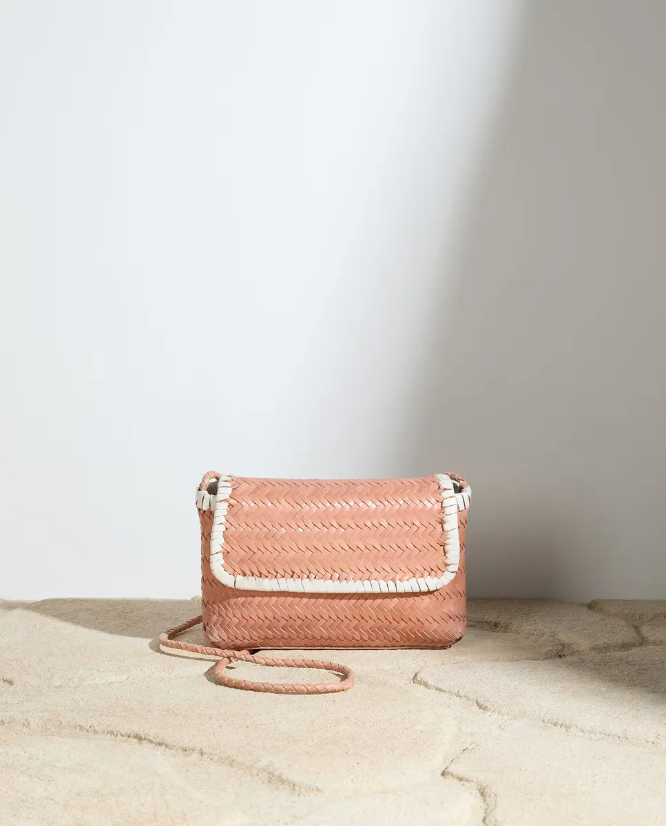 Плетеная кожаная сумка через плечо Stella Rittwagen, натуральный
Плетеная кожаная сумка через плечо Stella Rittwagen, натуральный