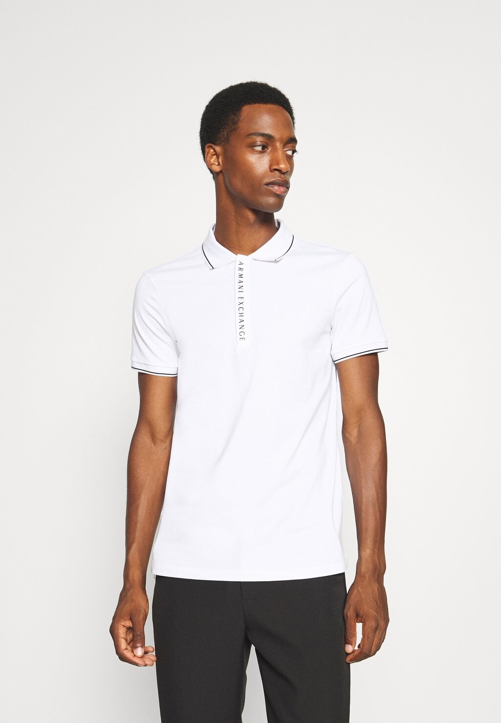 Рубашка-поло Armani Exchange, белая, Белый, Рубашка-поло Armani Exchange, белая 
Рубашка-поло Armani Exchange, белая, Белый, Рубашка-поло Armani Exchange, белая