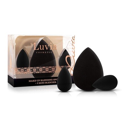 Набор губок для макияжа Luvia Beauty Blender, 3 черных спонжа для макияжа — супермягкие спонжи для растушевки в двух размерах для точного смешивания косметики на большой площади. Luvia Cosmetics
Набор губок для макияжа Luvia Beauty Blender, 3 черных спонжа для макияжа — супермягкие спонжи для растушевки в двух размерах для точного смешивания косметики на большой площади. Luvia Cosmetics